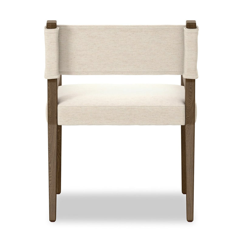 Ferris Dining Armchair - Crypton Nomad Snow