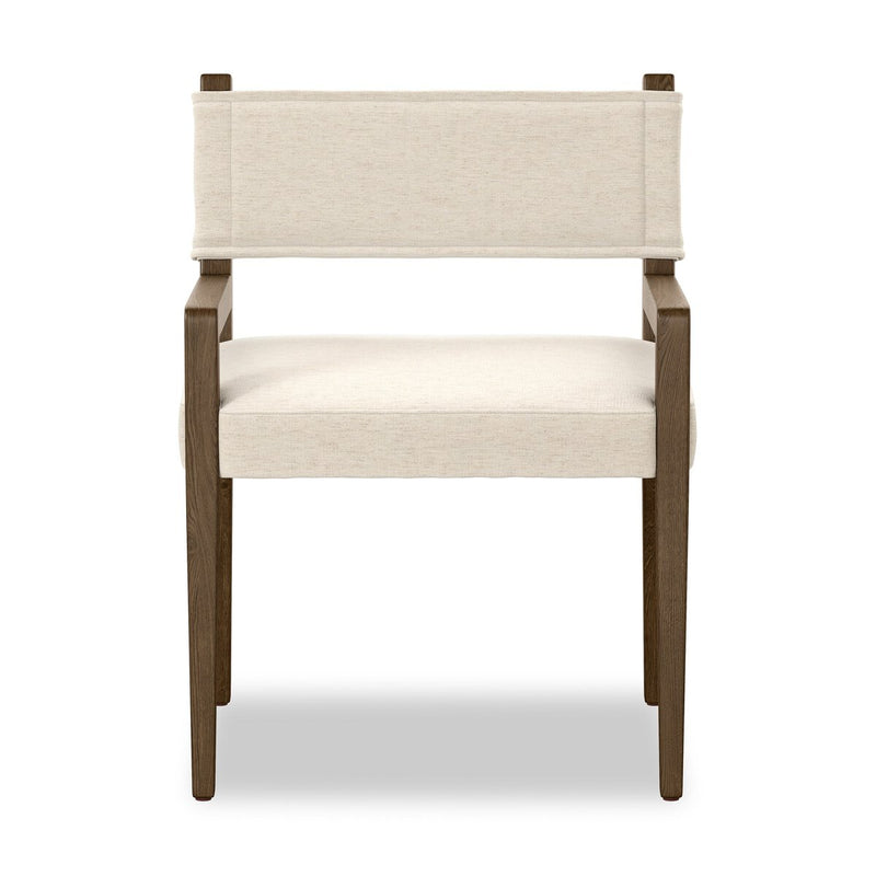 Ferris Dining Armchair - Crypton Nomad Snow