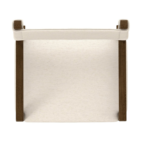 Ferris Dining Armchair - Crypton Nomad Snow