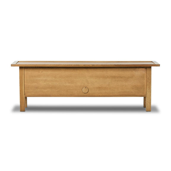 Millbrook Media Console - Natural Light Oak