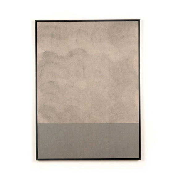 Fog by Shatha Al Dafai - Black Maple Floater