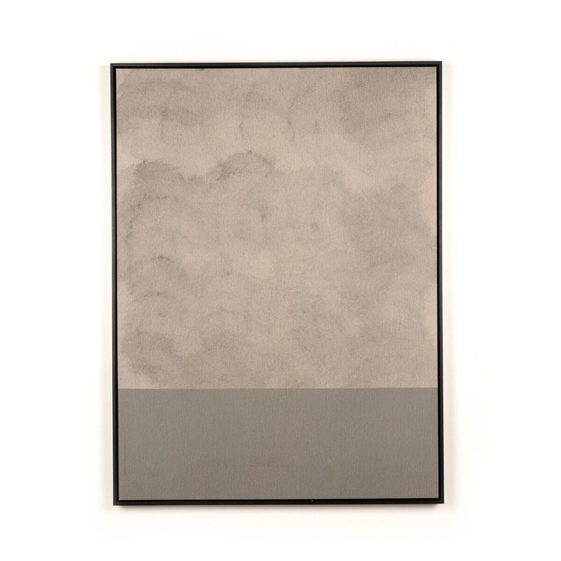 Fog by Shatha Al Dafai - Black Maple Floater
