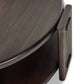 Two Tier Coffee Table - Matte Brown Neem