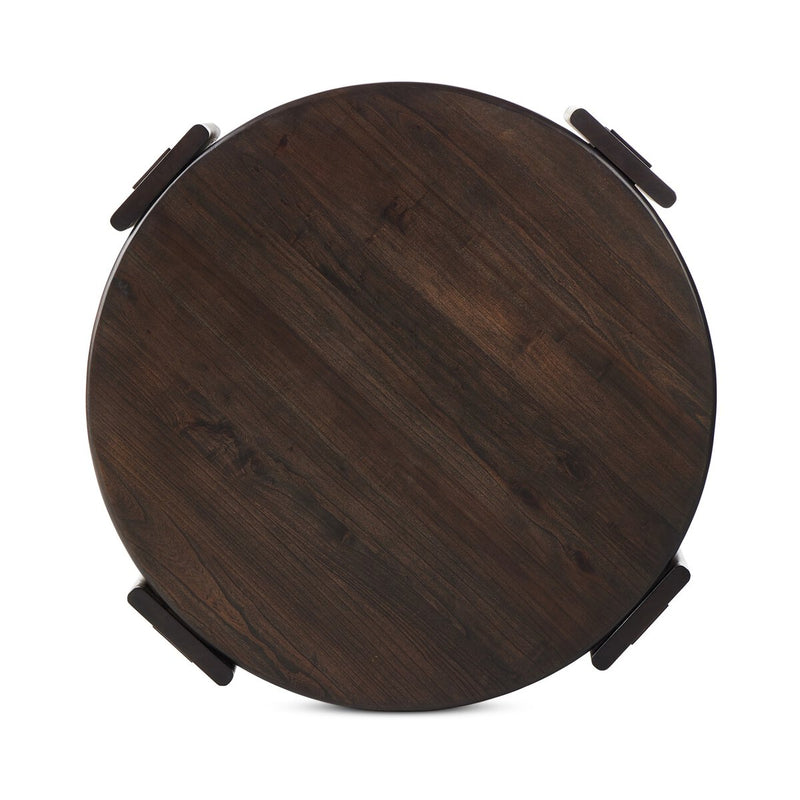 Two Tier Coffee Table - Matte Brown Neem