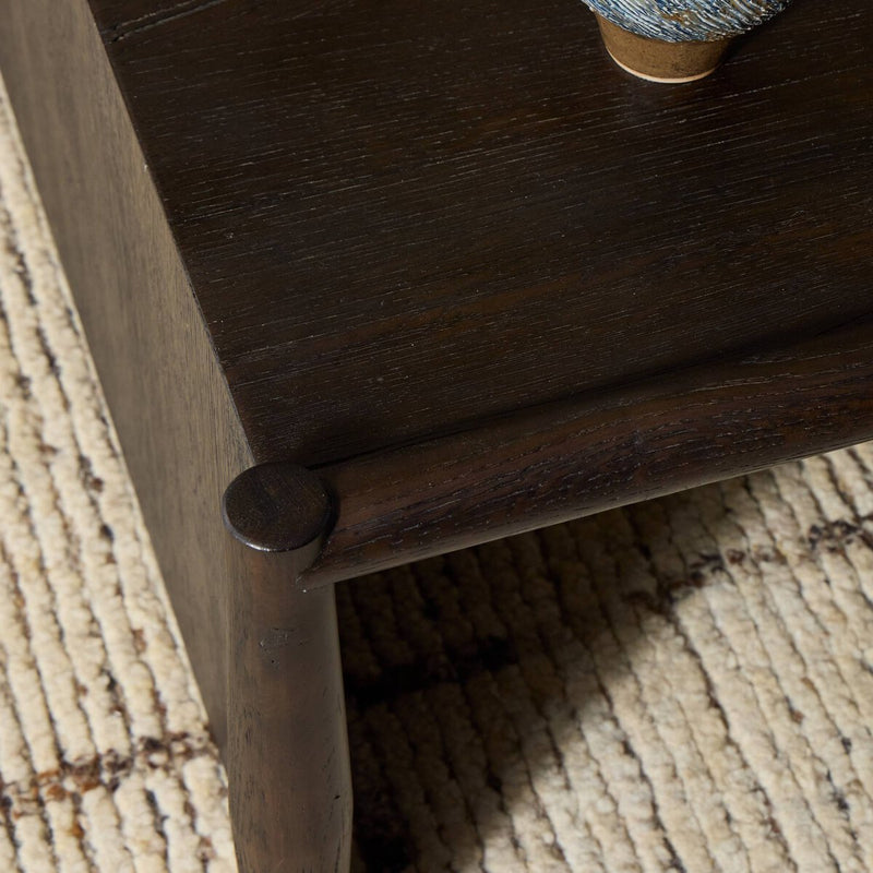 Glenview Coffee Table - Smoked Black Oak