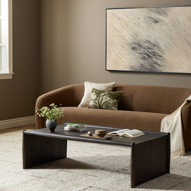 Glenview Coffee Table - Smoked Black Oak