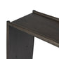 Glenview Console Table - Smoked Black Oak