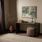 Glenview Console Table - Smoked Black Oak