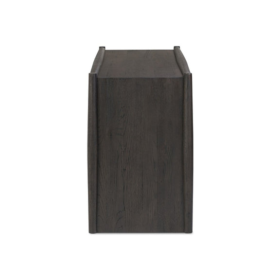 Glenview Console Table - Smoked Black Oak