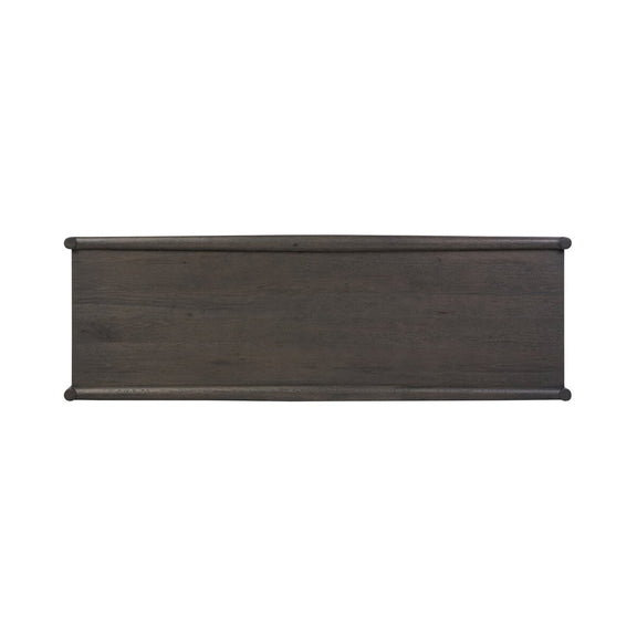 Glenview Console Table - Smoked Black Oak