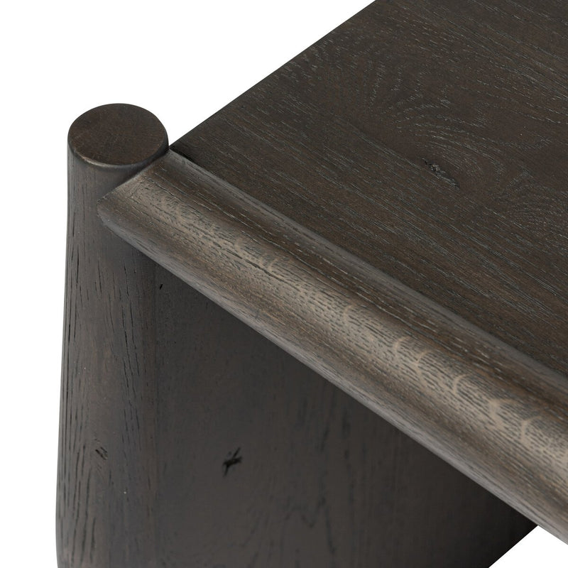 Glenview End Table - Smoked Black Oak