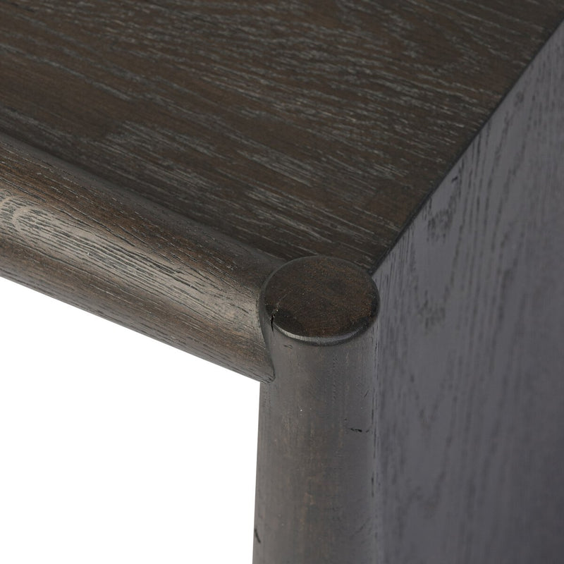 Glenview End Table - Smoked Black Oak