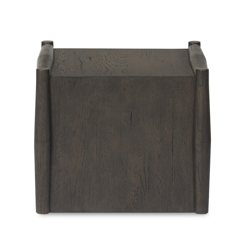 Glenview End Table - Smoked Black Oak