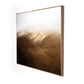 Reality Unfurled by Toni Toscano - Rustic Walnut Floater