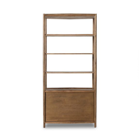 Glenview Bookcase - Weathered Oak