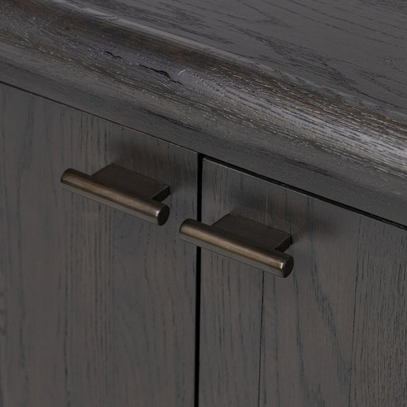 Glenview Bookcase - Smoked Black Oak