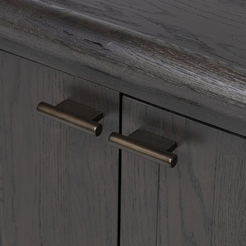 Glenview Bookcase - Smoked Black Oak