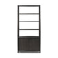 Glenview Bookcase - Smoked Black Oak