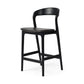 Amare Bar + Counter Stool - Sonoma Black