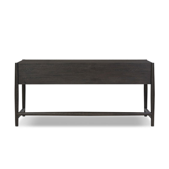 Glenview Desk - Smoked Black Oak