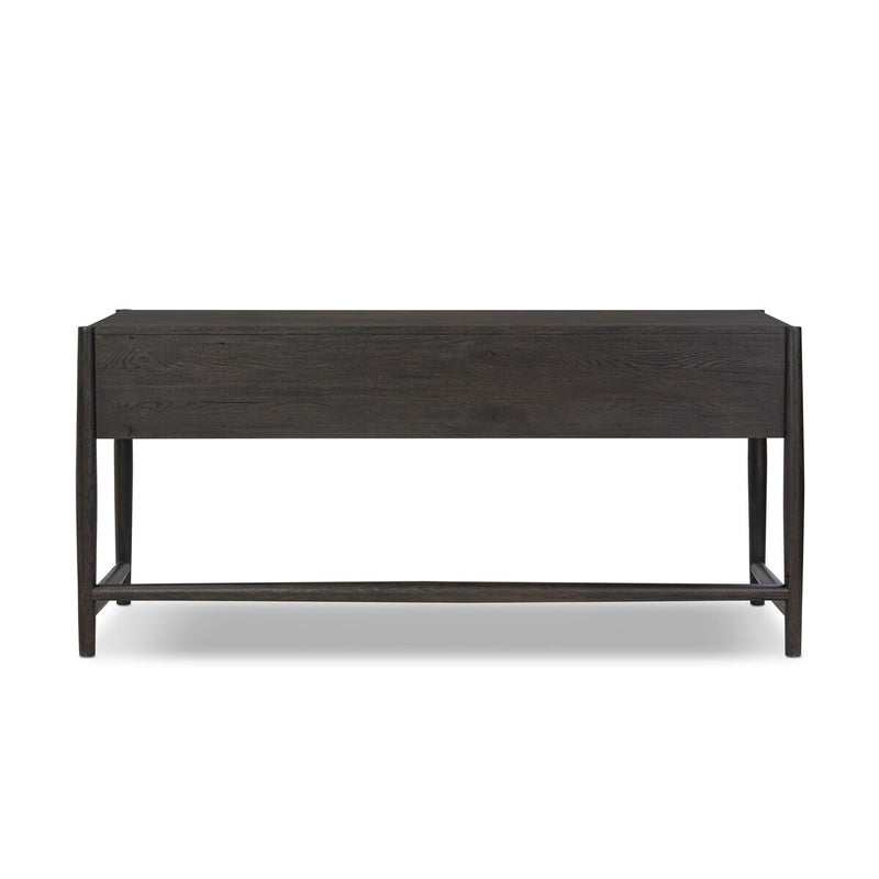 Glenview Desk - Smoked Black Oak