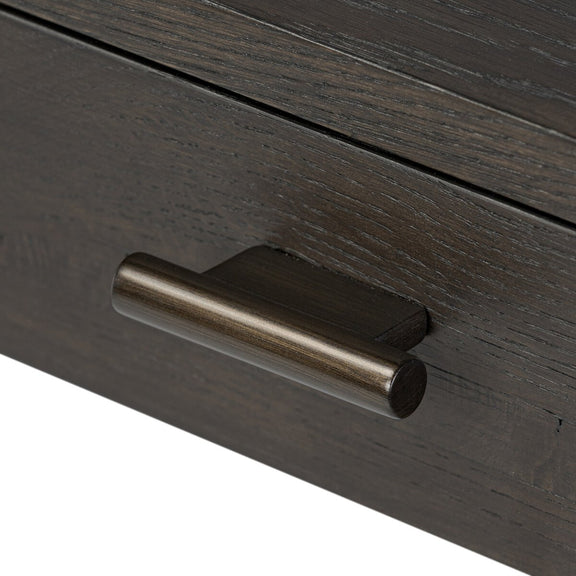Glenview Desk - Smoked Black Oak
