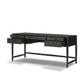 Glenview Desk - Smoked Black Oak