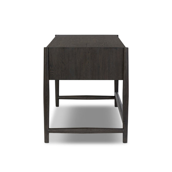 Glenview Desk - Smoked Black Oak