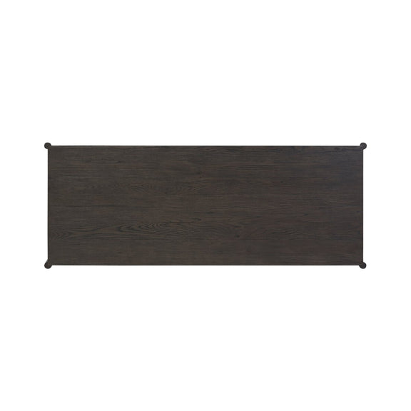 Glenview Desk - Smoked Black Oak