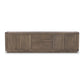 Warby Media Console - Worn Oak Veneer