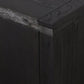 Warby Media Console - Worn Black Oak Veneer