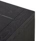 Warby Media Console - Worn Black Oak Veneer