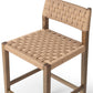 Hamlin Bar + Counter Stool - Double Twisted Paper Cord
