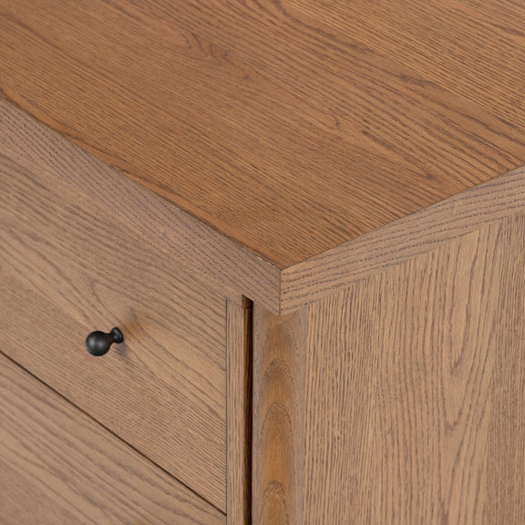 Roark Nightstand - Amber Oak Veneer