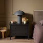 Roark Nightstand - Ebony Oak Veneer
