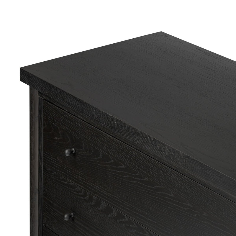 Roark 6 Drawer Dresser - Ebony Oak