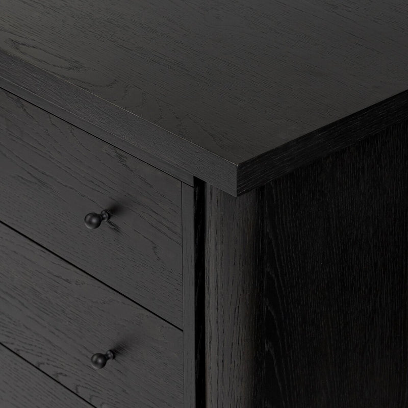 Roark 6 Drawer Dresser - Ebony Oak