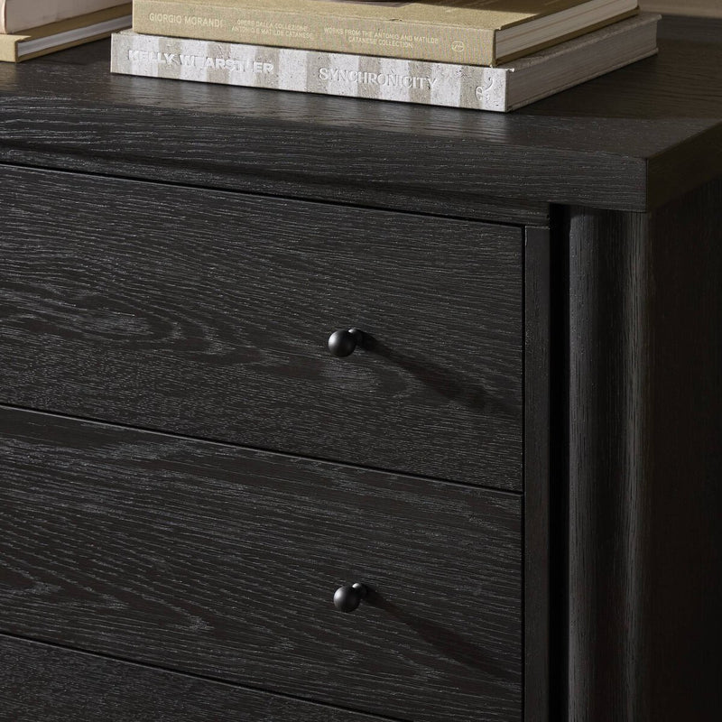 Roark 6 Drawer Dresser - Ebony Oak