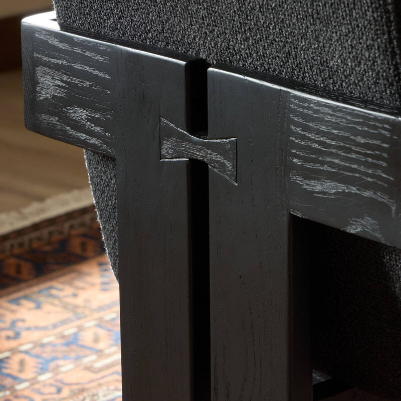 Roxy Dining Armchair - Gibson Black