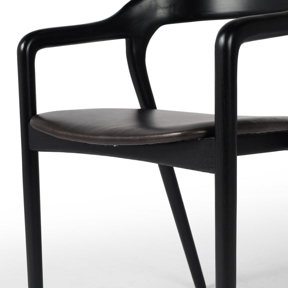 Amare Dining Armchair - Sonoma Black