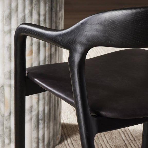 Amare Dining Armchair - Sonoma Black