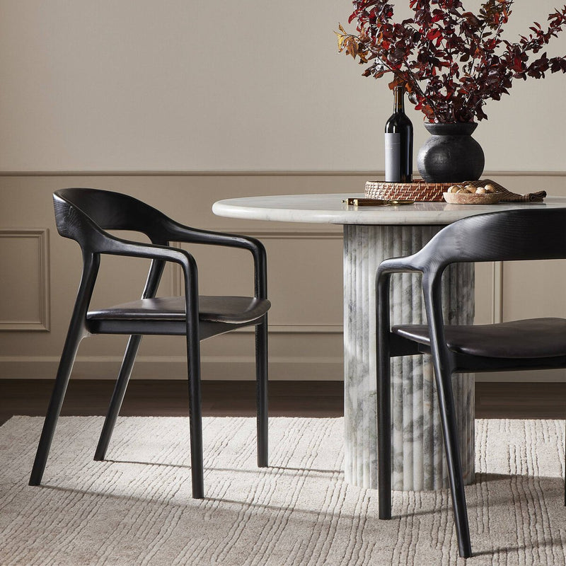 Amare Dining Armchair - Sonoma Black