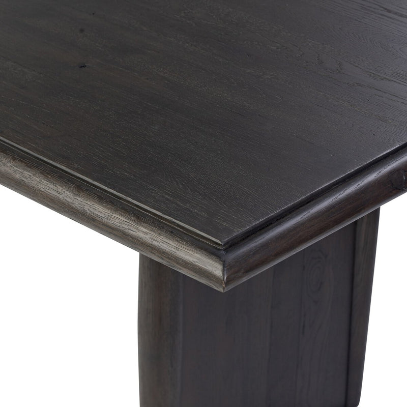 Glenview Dining Table - Smoked Black Oak