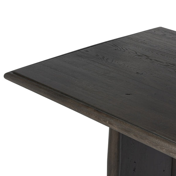 Glenview Dining Table - Smoked Black Oak