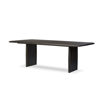 Glenview Dining Table - Smoked Black Oak