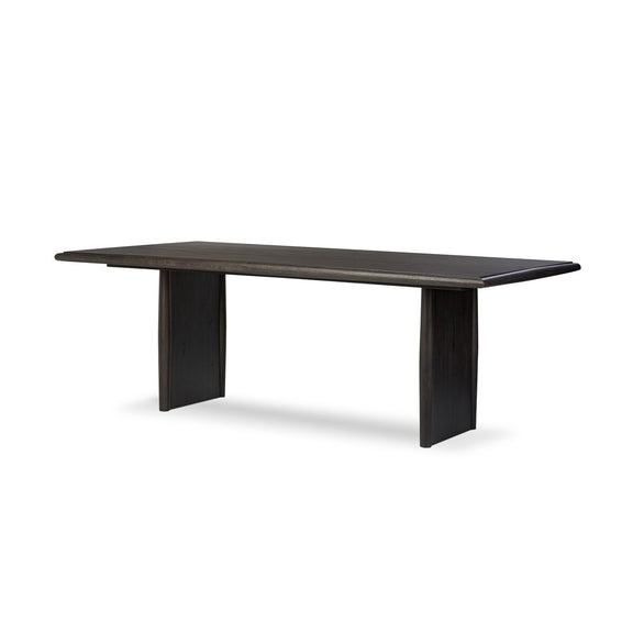 Glenview Dining Table - Smoked Black Oak