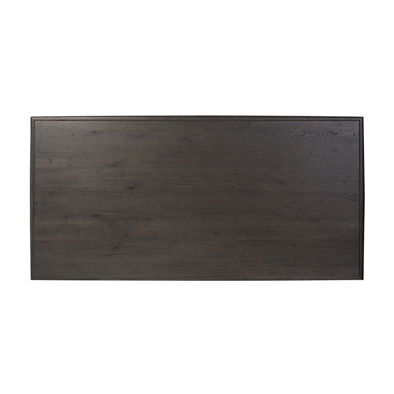 Glenview Dining Table - Smoked Black Oak