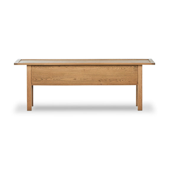 Millbrook Console Table - Natural Light Oak Veneer
