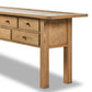 Millbrook Console Table - Natural Light Oak Veneer