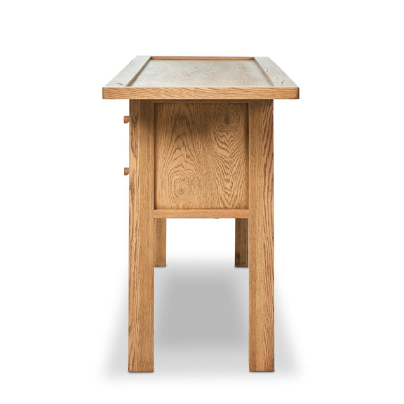 Millbrook Console Table - Natural Light Oak Veneer